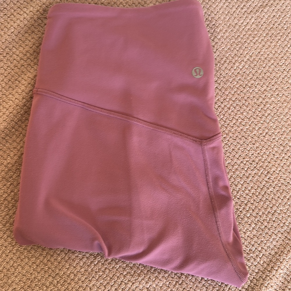 Lululemon align v waist legging size 10 velvet dust